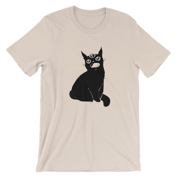 Black Cat Third Eye Unisex T-Shirt