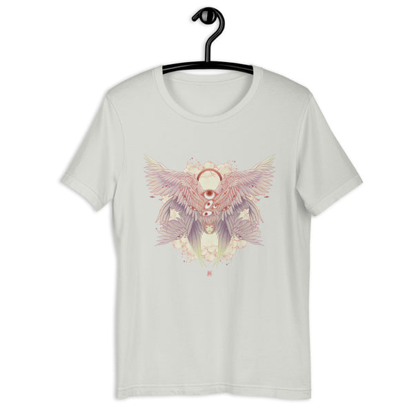 Seraph Angel, Unisex T-Shirt, White Or Silver