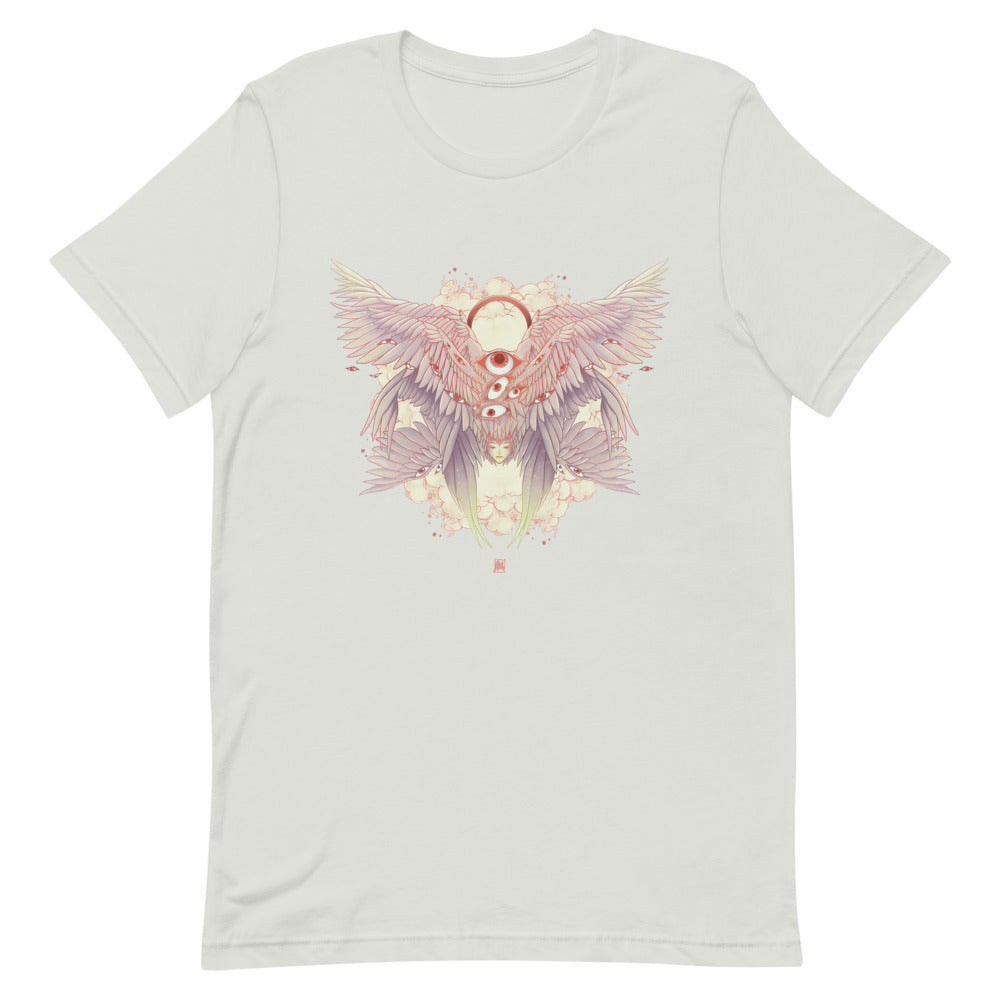 Seraph Angel, Unisex T-Shirt, White Or Silver