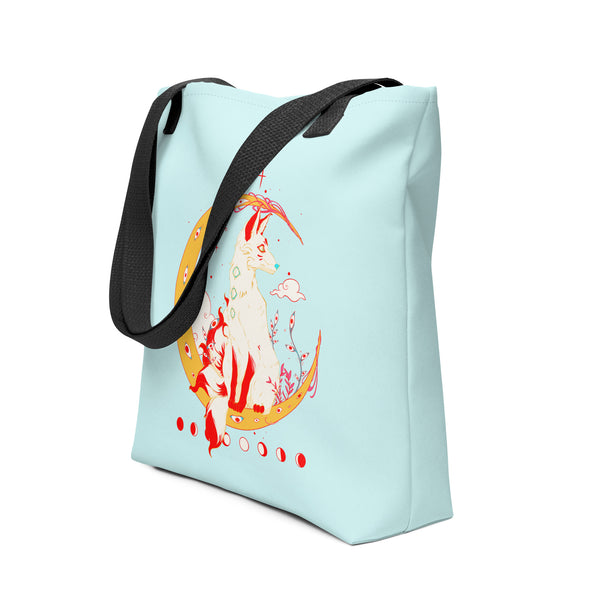 Kitsune Fox, Tote Bag