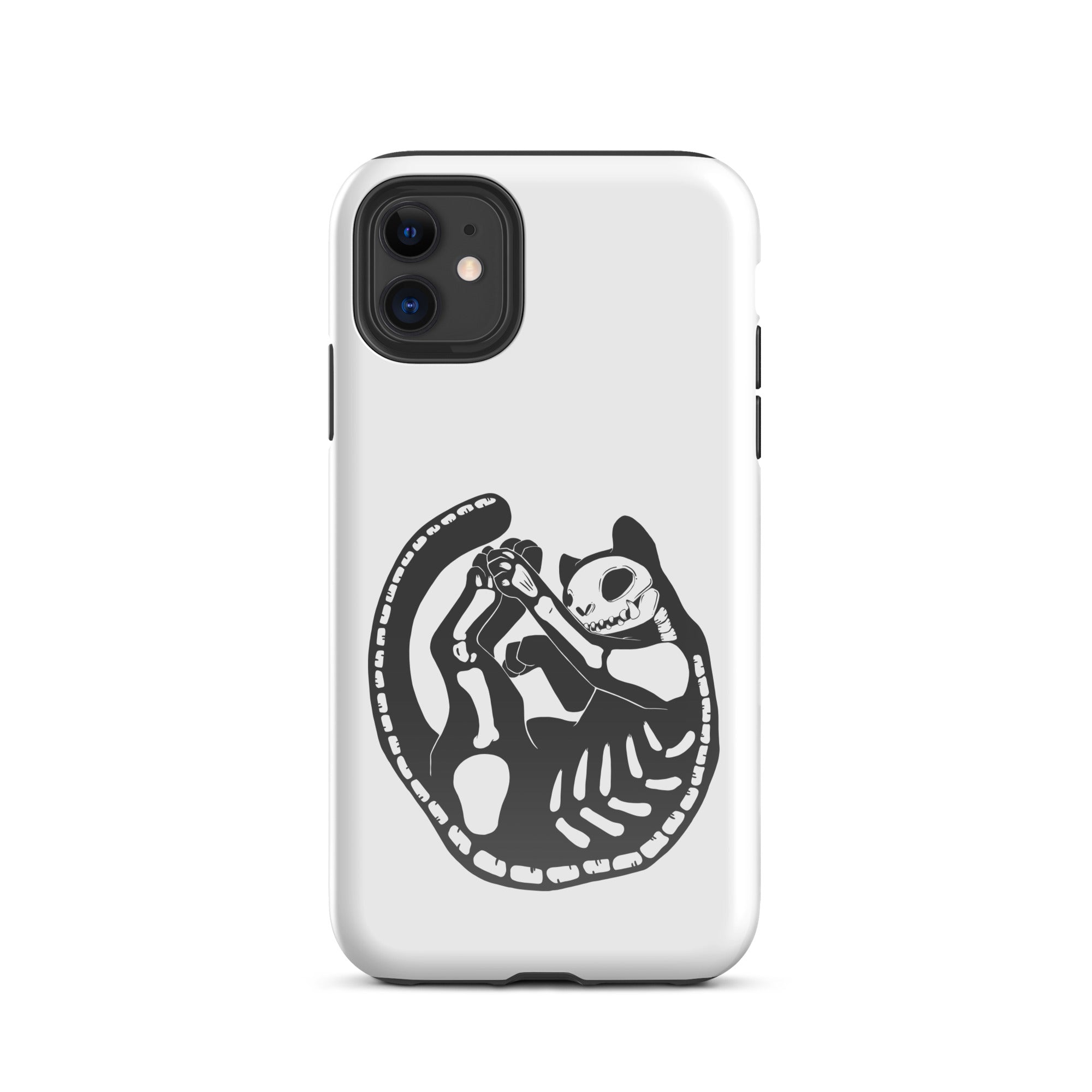 Skeleton Cat, Tough Case for iPhone®