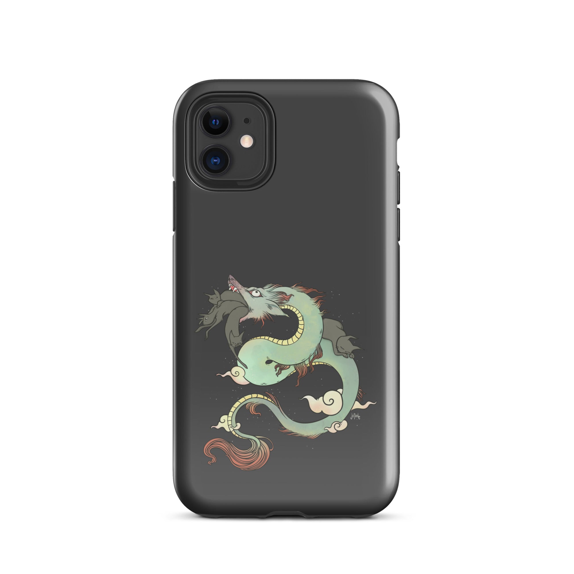 Dragon And Cats, Tough Case for iPhone® Dragon And Cats, Tough Case for iPhone®