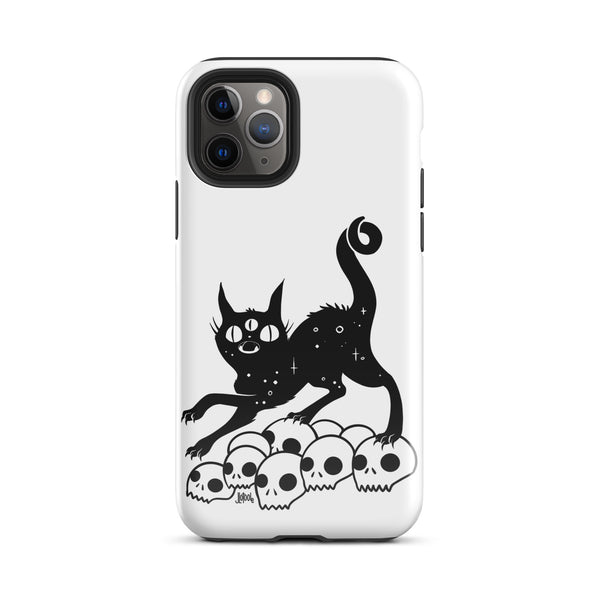 Cat On Skulls, Tough Case For iPhone®