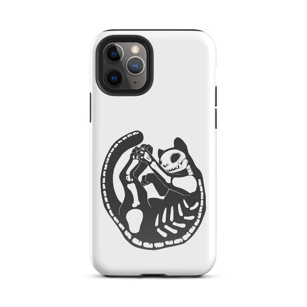 Skeleton Cat, Tough Case for iPhone®