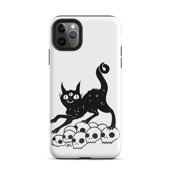 Cat On Skulls, Tough Case For iPhone®