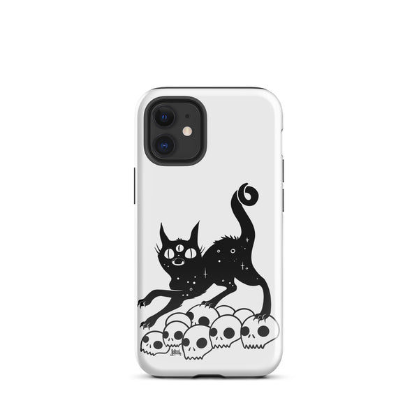 Cat On Skulls, Tough Case For iPhone®