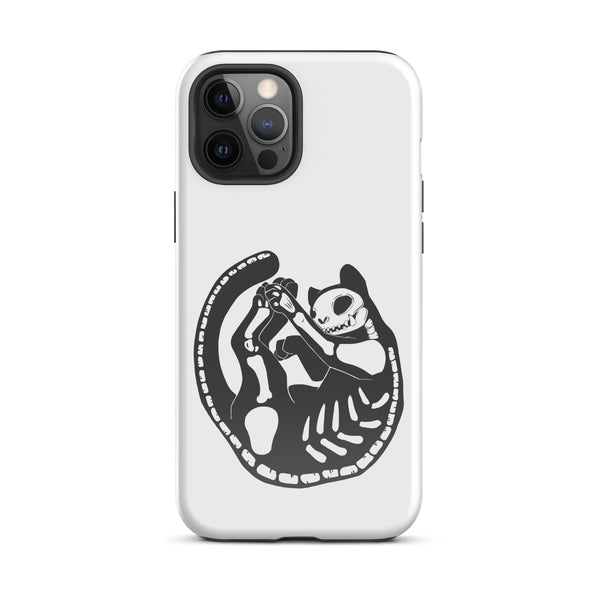 Skeleton Cat, Tough Case for iPhone®