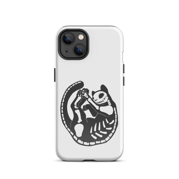 Skeleton Cat, Tough Case for iPhone®