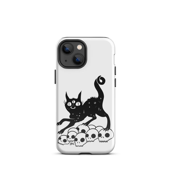 Cat On Skulls, Tough Case For iPhone®