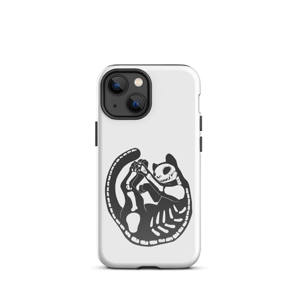 Skeleton Cat, Tough Case for iPhone®