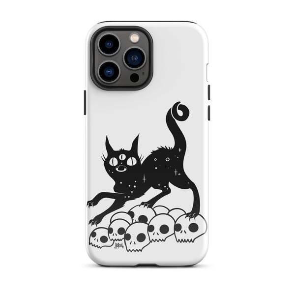 Cat On Skulls, Tough Case For iPhone®