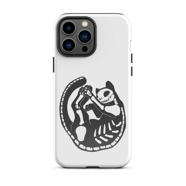 Skeleton Cat, Tough Case for iPhone®