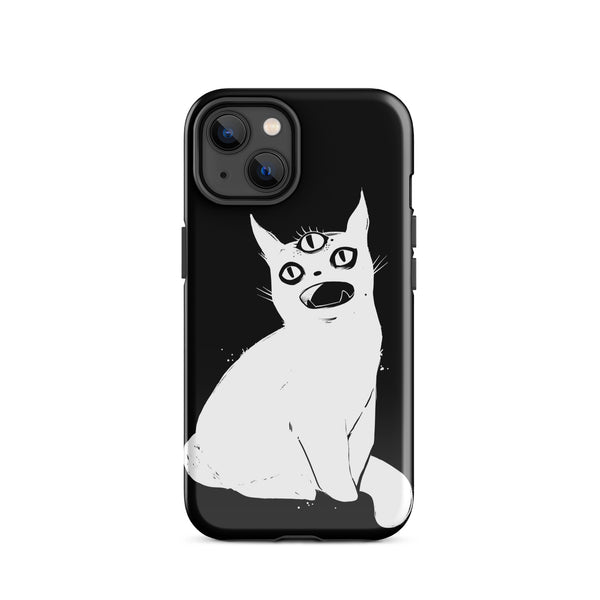 Third Eye Cat, Tough Case For iPhone®