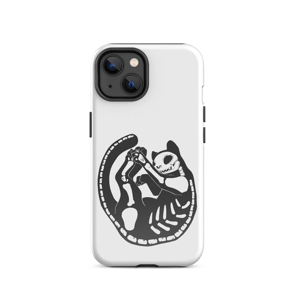 Skeleton Cat, Tough Case for iPhone®