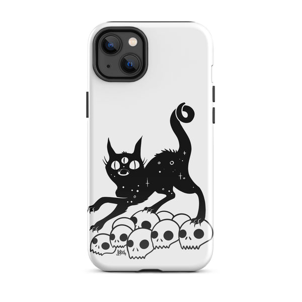 Cat On Skulls, Tough Case For iPhone®