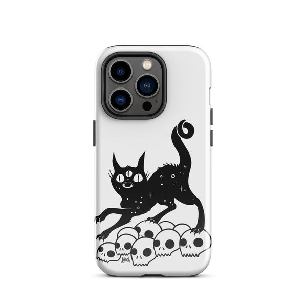 Cat On Skulls, Tough Case For iPhone®