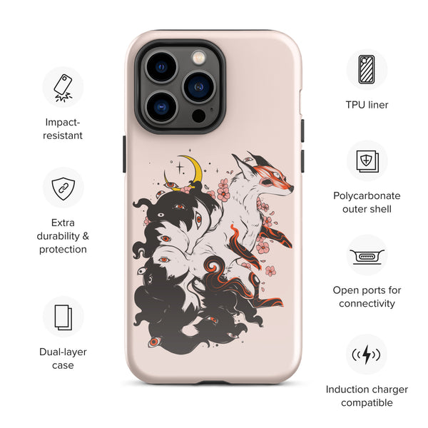 Kitsune Cherry Blossoms, Tough Case For iPhone®