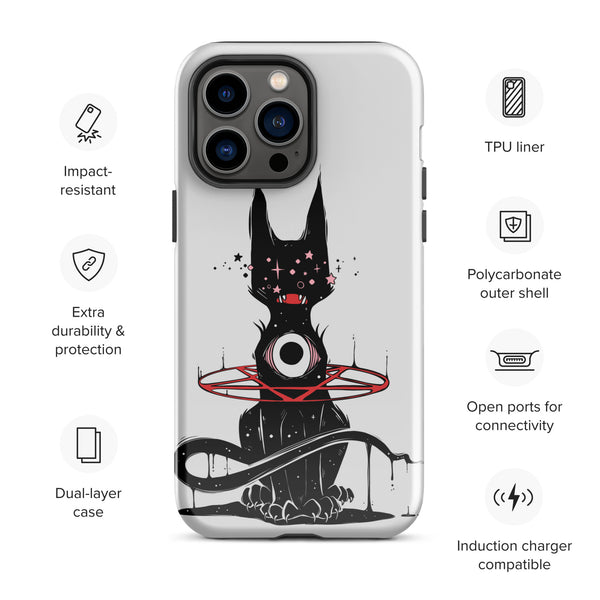 Demon Cat, Tough Case For iPhone®