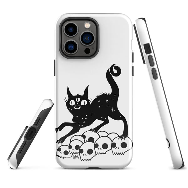 Cat On Skulls, Tough Case For iPhone®