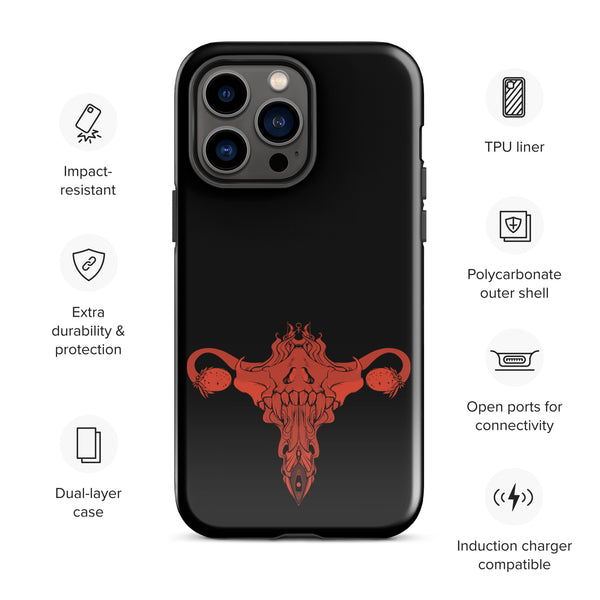 Death Metal Uterus, Tough Case for iPhone®