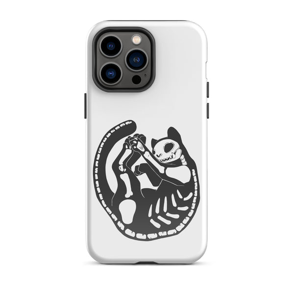 Skeleton Cat, Tough Case for iPhone®