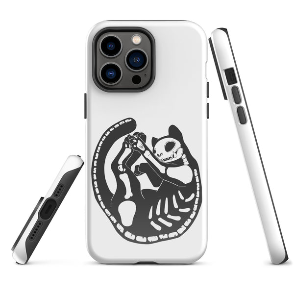 Skeleton Cat, Tough Case for iPhone®