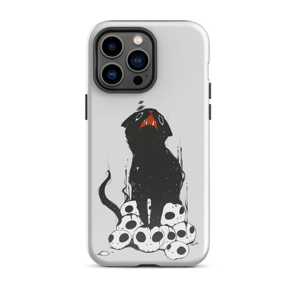 Cat And Skulls 2, Tough Case for iPhone®