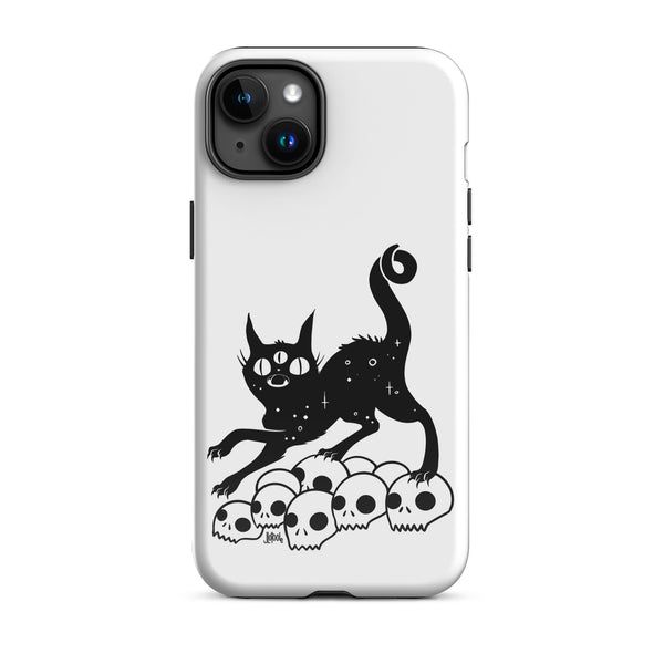 Cat On Skulls, Tough Case For iPhone®