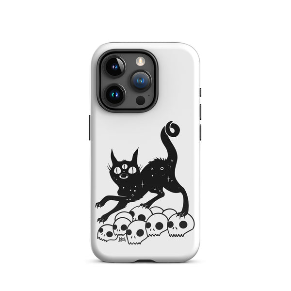 Cat On Skulls, Tough Case For iPhone®
