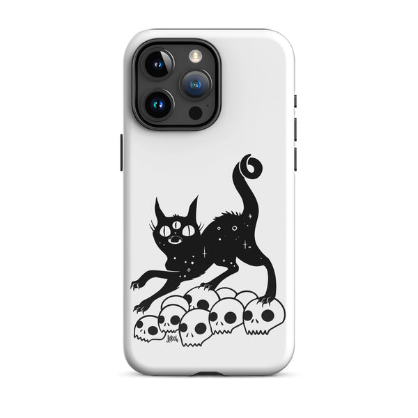 Cat On Skulls, Tough Case For iPhone®