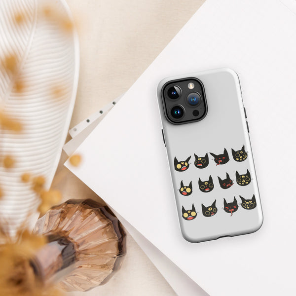 Cat Faces, Tough Case for iPhone®