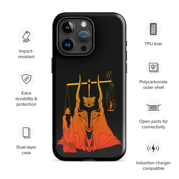 Anubis Phone Case, Dark Aesthetic Accessories