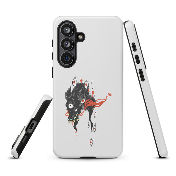 Wolf, Tough case for Samsung® featuring original wolf illustration, matte finish, impact-resistant design for Galaxy S26 Plus.