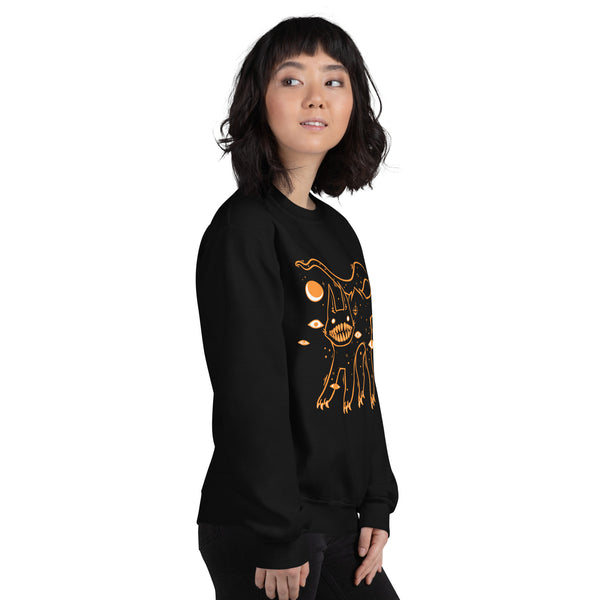 Black Cat, Unisex Sweatshirt