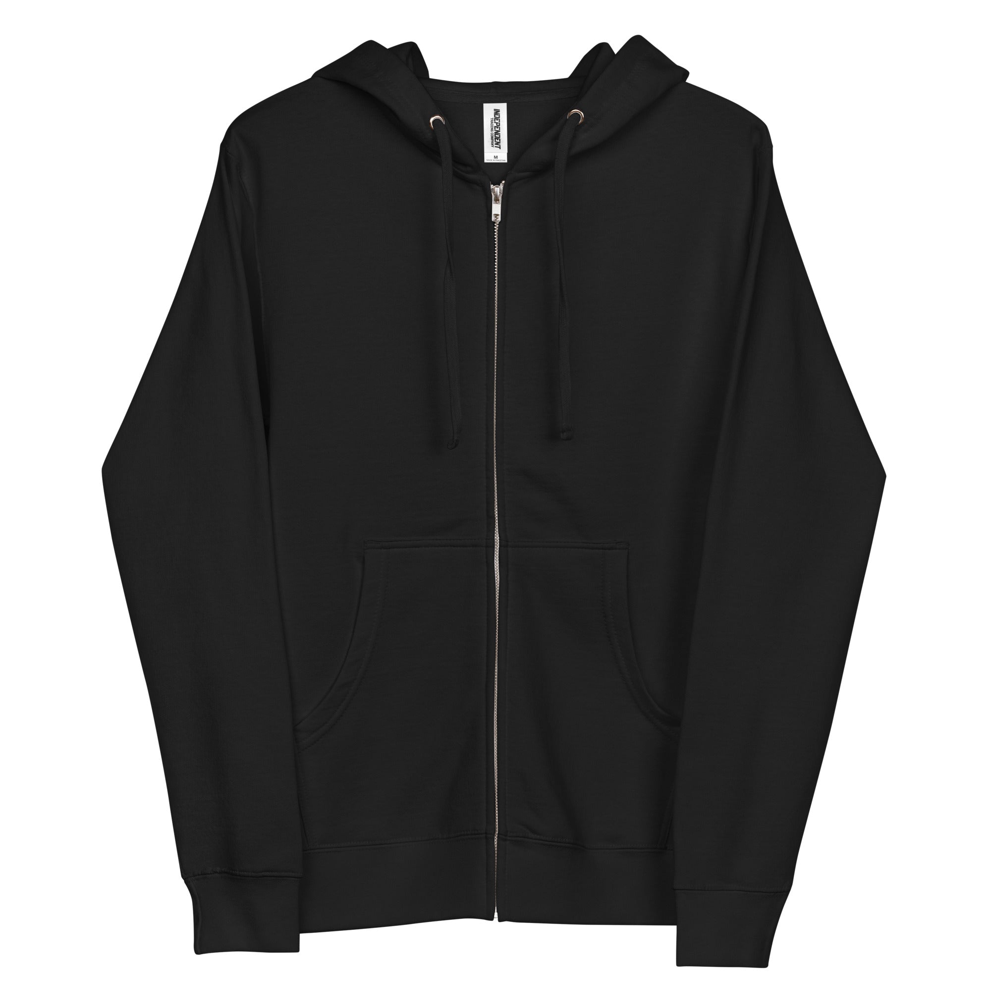 Orion The Black Cat Congrations, Unisex Fleece Zip-Up Hoodie