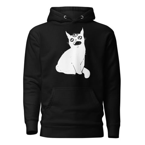 Third Eye Cat, Unisex Hoodie