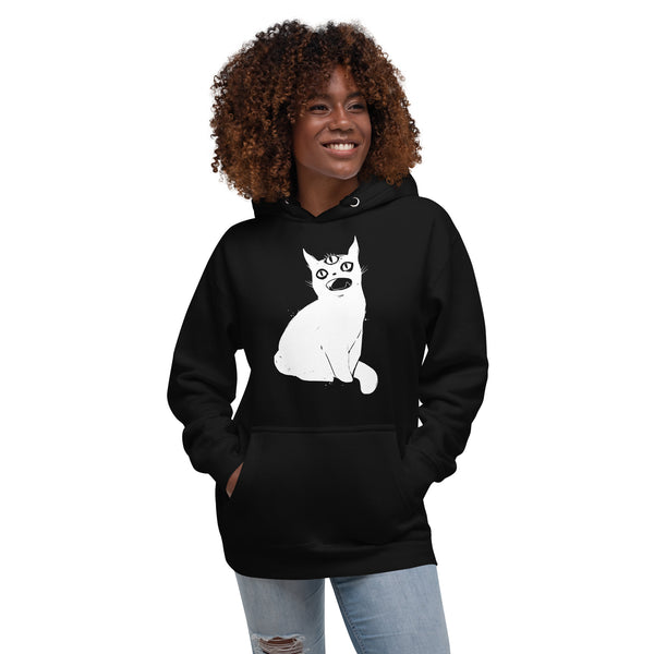 Third Eye Cat, Unisex Hoodie