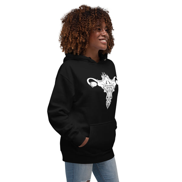 Death Metal Uterus, Unisex Hoodie