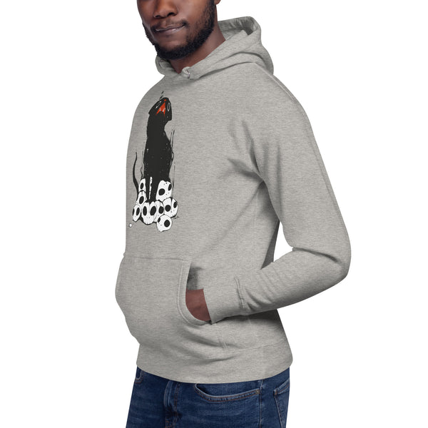 Cat And Skulls 2, Unisex Hoodie