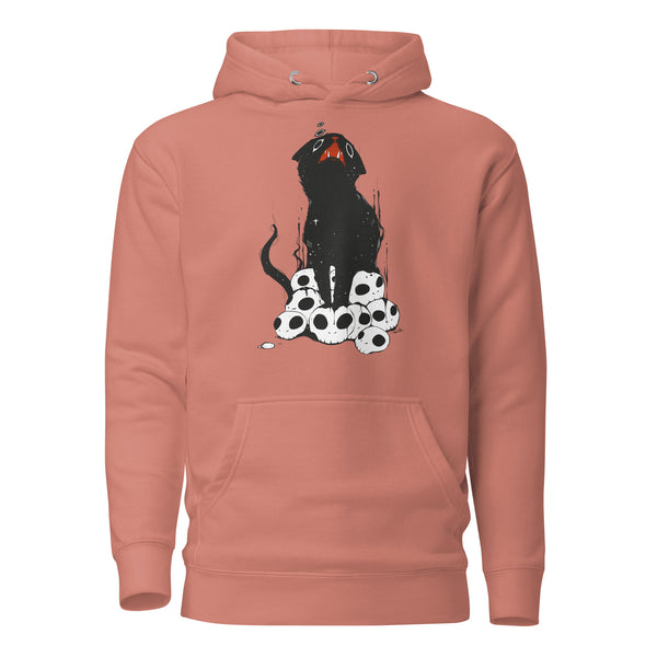 Cat And Skulls 2, Unisex Hoodie