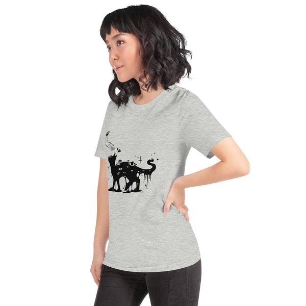 Petting Cat, Unisex T-Shirt