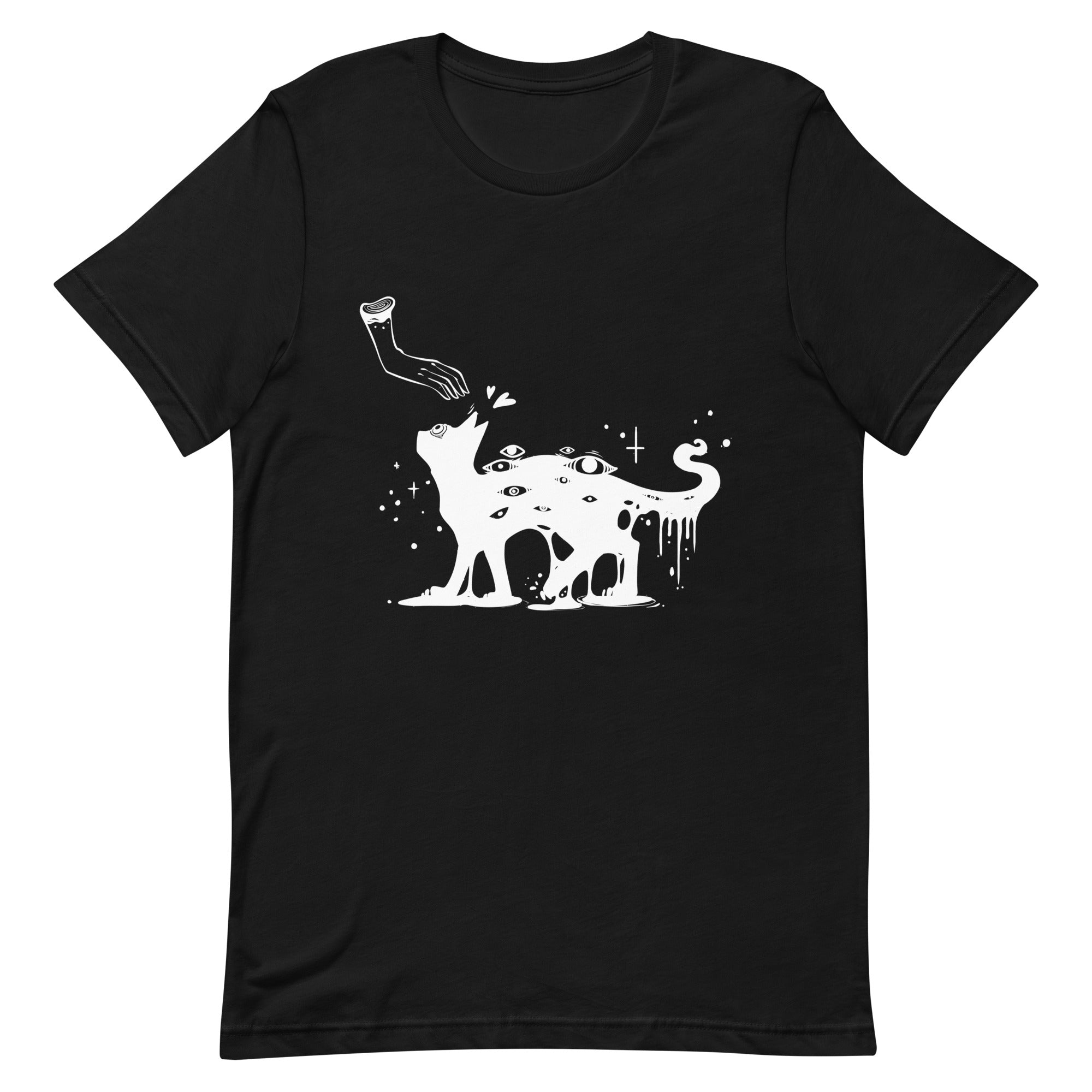 Witchy Cat, T-Shirt, Whimsigoth Clothing