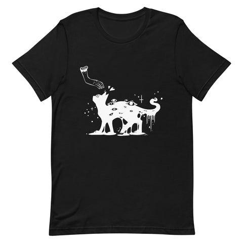 Petting Cat, Unisex T-Shirt
