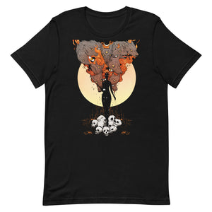 Mother Earth And Wolves T-Shirt, Naturecore Clothing