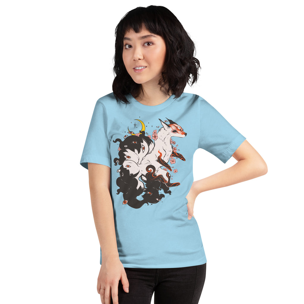Kitsune Fox, Unisex T-Shirt – CellsDividing