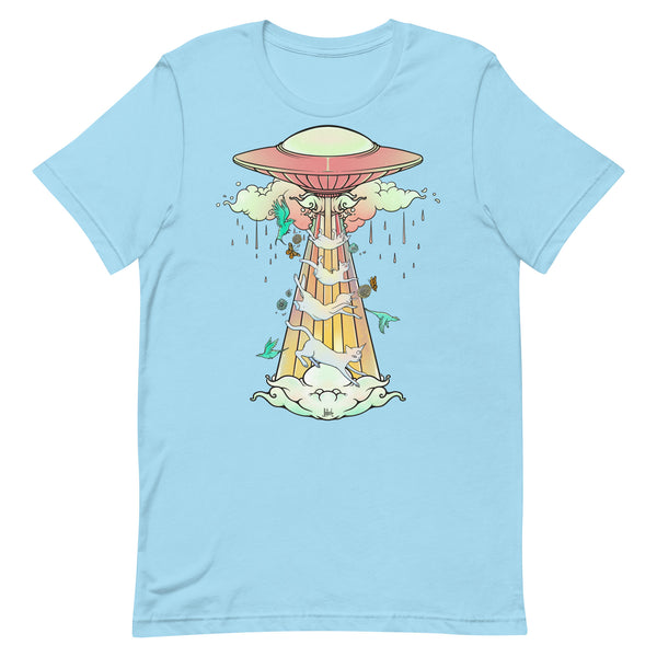 UFO & Cats, Unisex T-Shirt