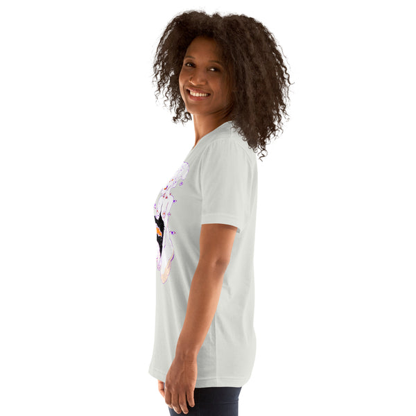 Witch Monster And Cat, Unisex T-Shirt