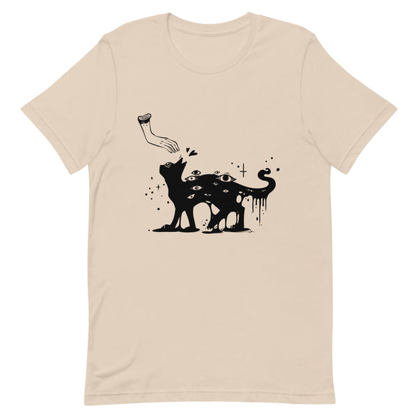 Petting Cat, Unisex T-Shirt