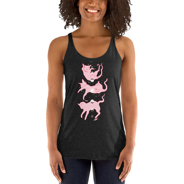 Cat Phases, Racerback Tank Top