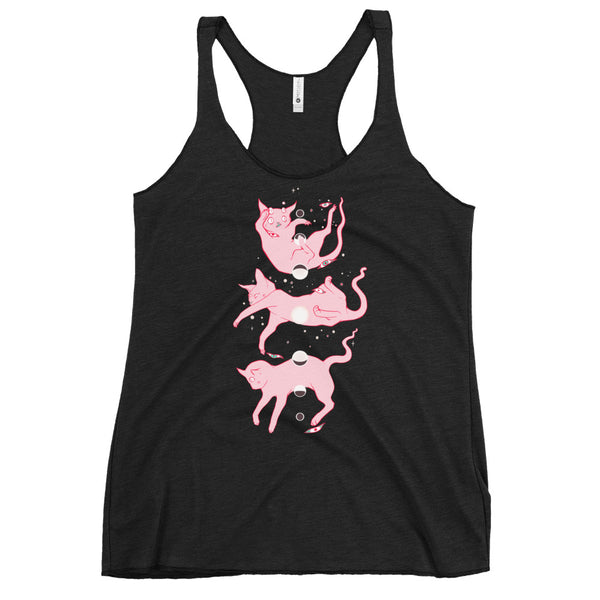 Cat Phases, Racerback Tank Top